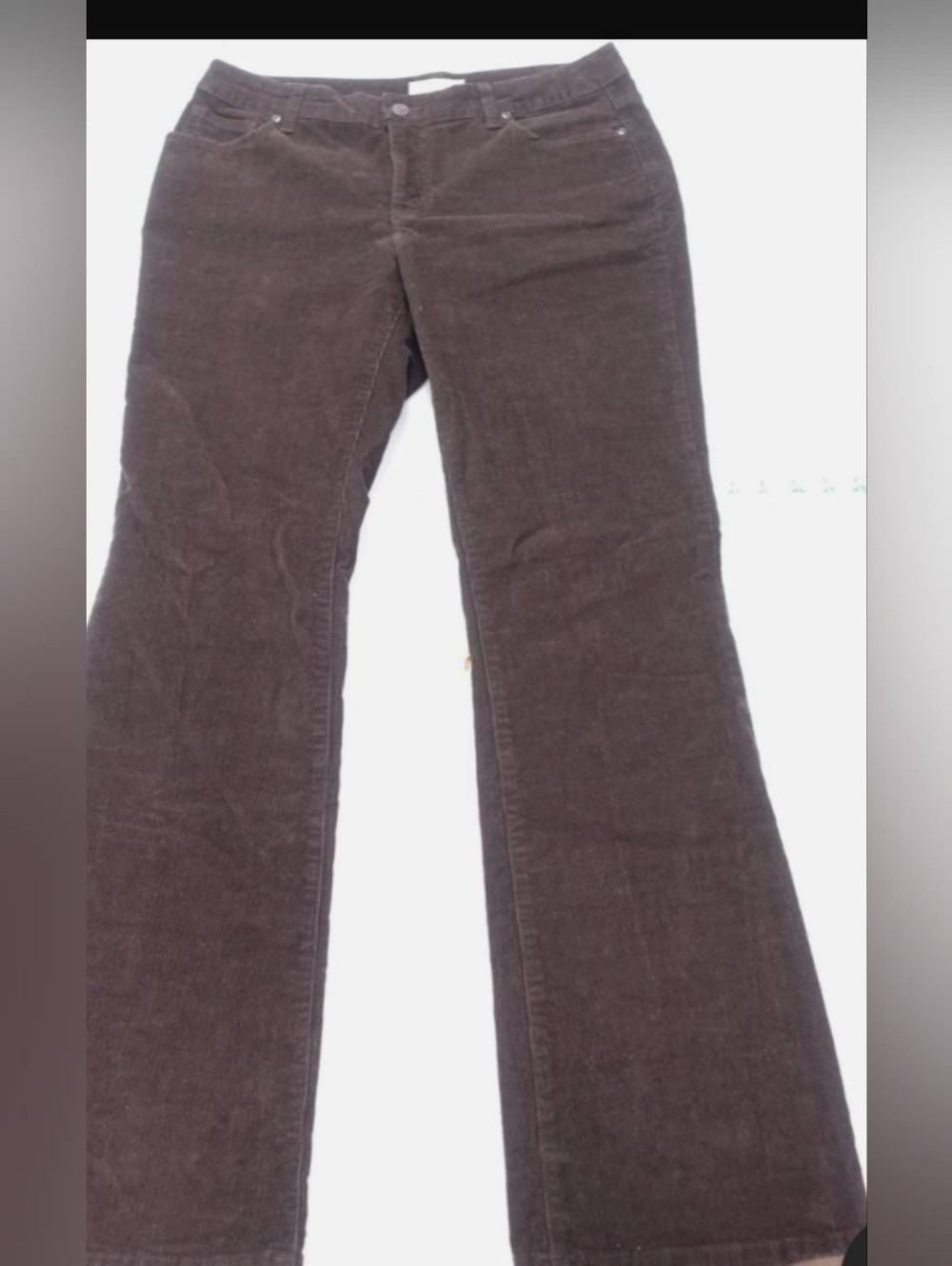Vintage Y2K St. John's Bay Boot Cut   Corduroys. Midrise  Stretch 10